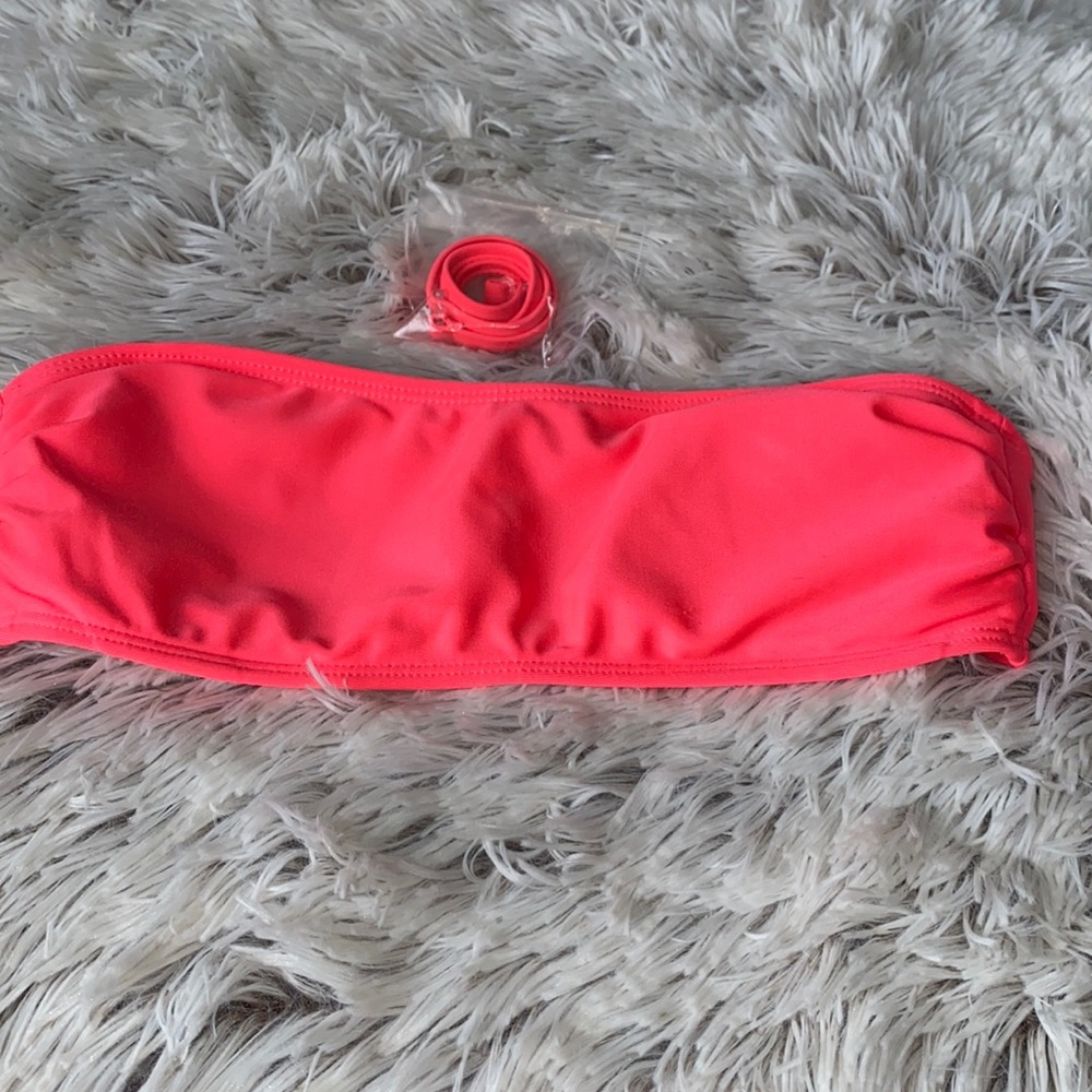 Forever 21 Neon Pink Swim Bikini top